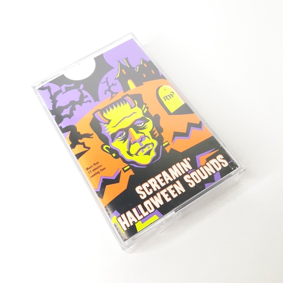 1997 Screamin Sounds of Halloween Cassette Tape Horror Scary Sound Effects FX - Picture 3 of 9
